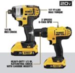 DEWALT 20V MAX Power Tool Combo Kit, 10-Tool Cordless Power Tool Set with 2 Batteries and Charger (DCK1020D2) - Image 7
