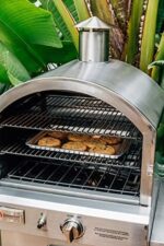 Summerset ‘The Oven’ Outdoor Freestanding Large Capacity Gas Oven with Pizza Stone, Smoker Box and Mobile Cart, 304 Stainless Steel Construction, Natural Gas - Image 10