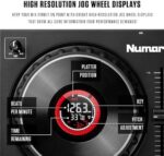 Numark Mixtrack Platinum FX Serato DJ Controller with Jog Wheel Displays, 4 Decks, Mixer, Effects Paddles and (Audio Interface) - Image 6