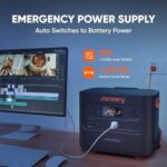 Jackery Solar Generator 4000 Kit, Explorer 2000 Plus and 1X PackPlus E2000 Plus Expandable Battery with 2X200W Solar Panel, 4085 Wh LiFePO4, 3000W Output for Outdoor RV Camping & Home Emergency - Image 8