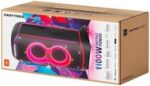 JBL Partybox Ultimate – Multi Purpose Party Speaker, with Wi-fi & Bluetooth Connectivity, Wireless, Lightshow, IPx4 Slashproof, Dual Mic & Guitar Inputs, Handle & Sturdy Wheels, Black - Image 7