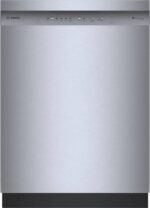Bosch SHE41CM5N 300 Series 24″ Dishwasher 48 db – Recessed Handle, Stainless Steel - Image 2