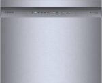 Bosch SHE41CM5N 300 Series 24″ Dishwasher 48 db – Recessed Handle, Stainless Steel - Image 9