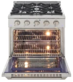 Kucht 30 Gas Range in Titanium - Image 6