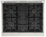 Kucht 30 Gas Range in Titanium - Image 4