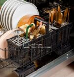 Cafe CDT828P2VS1 CAF(EBACK)™ CustomFit ENERGY STAR Stainless Interior Dishwasher with Ultra Wash & Dry, 42 dBA - Image 4