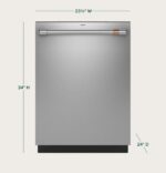 Cafe CDT828P2VS1 CAF(EBACK)™ CustomFit ENERGY STAR Stainless Interior Dishwasher with Ultra Wash & Dry, 42 dBA - Image 6