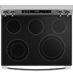 GE 30″ Freestanding Electric Convection Range GRF600AVSS - Image 5