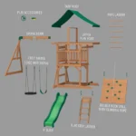 Backyard Discovery Grayson Peak Swing Set - Image 8
