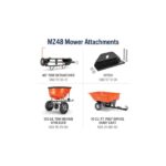 Husqvarna MZ48 Zero-Turn Mower 23 HP Kawasaki 48” Clear Cut ZT3100 (M-ZT Seat) - Image 4
