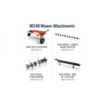 Husqvarna MZ48 Zero-Turn Mower 23 HP Kawasaki 48” Clear Cut ZT3100 (M-ZT Seat) - Image 3