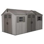Lifetime 15 Ft X 8 Ft Outdoor Storage Shed – 60318 - Image 2
