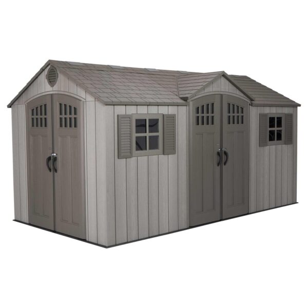 Lifetime 15 Ft X 8 Ft Outdoor Storage Shed – 60318 - Image 1