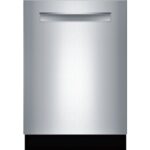 Bosch SHPM78Z55N/20 800 Series Dishwasher 24” Stainless Steel