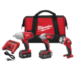 Milwaukee M18 2696-23 18V 3Pc Impact Combo Kit