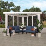 Backyard Discovery Ridgedale Modern Steel Cabana Pergola