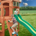Backyard Discovery Atlantis Wooden Swing Set - Image 5