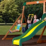 Backyard Discovery Tanglewood Cedar Wood Swing Set - Image 5