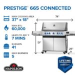 Napoleon Prestige 665 Connected, Gas Grill with Infrared Side and Rear Burner - Image 7