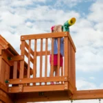 Backyard Discovery Skyfort II Cedar Wood Swing Set - Image 5