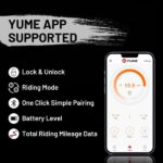 M YUME SCOOTER Hawk Dual Motor Electric Scooters for Adults 2400W 43MPH 43Miles Long Rang E-Scooter - Image 5