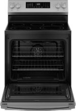 GE 30″ Freestanding Electric Convection Range GRF600AVSS - Image 7