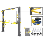 BendPak 10AP-168 Two Post Car Lift – 10,000-Lb Capacity – 168″ Extended Height - Image 10