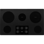 Whirlpool 36-Inch Electric Ceramic Glass Cooktop WCE55US6HB - Image 2