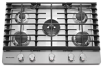 KitchenAid 30″ 5-Burner Gas Cooktop KCGS550ESS - Image 2