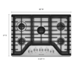 KitchenAid 30″ 5-Burner Gas Cooktop KCGS350ESS - Image 4