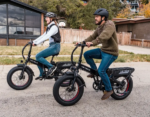 Heybike Fat Tire Mountain Electric Bike, 1200 W, 45 Miles, 1~3 Pedal Assist, Grey - Image 3