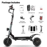 M YUME SCOOTER Y11+ Dual Motors 6000W 50 Miles Long Range and 50 mph Fastest Electric Scooter for Adults - Image 3