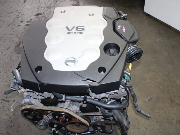 jdm-2003-2006-nissan-350z-2003-2006-infiniti-g35-motor-vq35-1gen-rwd-35l-6-1.jpg JDM 2003-2006 Nissan 350z, 2003-2006 Infiniti G35 Motor VQ35-1GEN-RWD 3.5L 6 Cyl Engine - Image 1