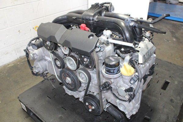 jdm-2011-2016-subaru-forester-motor-fb25-25l-4-cyl-engine-2.jpg JDM 2011-2016 Subaru Forester Motor FB25 2.5L 4 Cyl Engine - Image 1