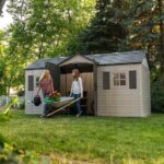 Lifetime Legacy 15×8 Plastic Storage Shed Kit w/ Floor - Image 5