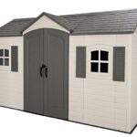 Lifetime Legacy 15×8 Plastic Storage Shed Kit w/ Floor