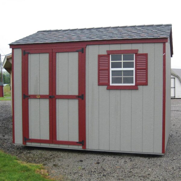 little-cottage-company-8-ft-value-workshop-1-600x601-1.jpg Little Cottage Company Value Workshop 8X8 Wood Shed - Image 1