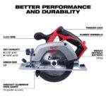 Milwaukee M18 Cordless Lithium-Ion 6-Tool Combo Kit - Image 10