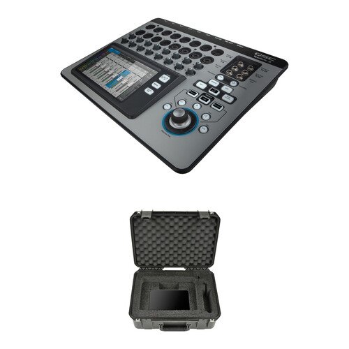 qsc_tm_16_touchmix_compact_digital_1720191825_1150092.jpg QSC TouchMix-16 Compact Digital Mixer with Watertight Road Case Kit - Image 1