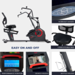 Sunny Health & Fitness Smart Recumbent Cross Trainer Elliptical Exercise Bike – SF-RB4886 SMART - Image 4